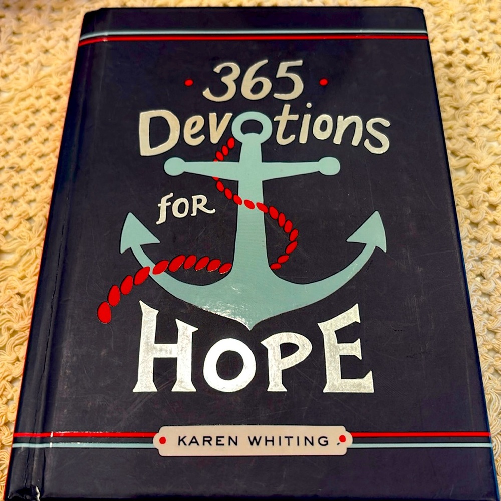 NEW 365 Devotions For Hope ⚓️ Karen Whiting Hardcover Devotional Book - Picture 1 of 4